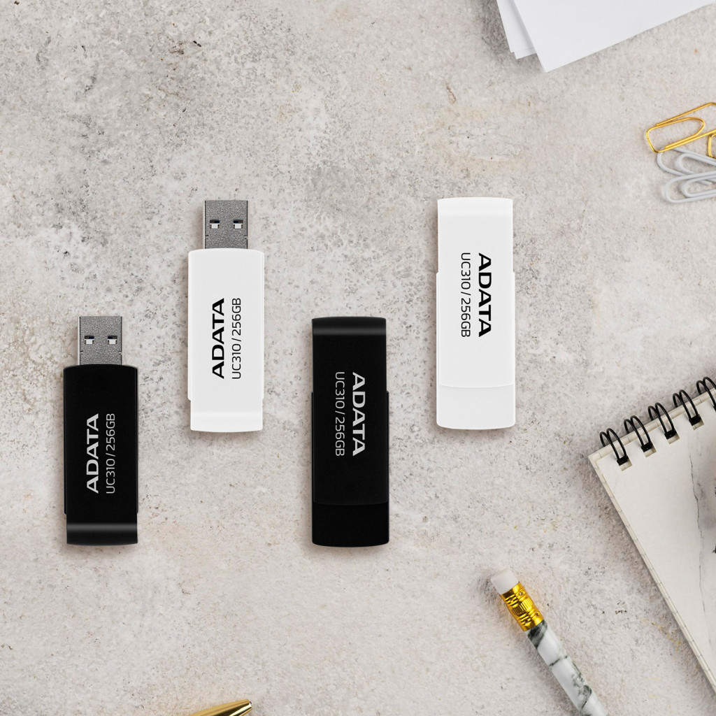 USB флеш накопичувач ADATA 64GB UC310 Black USB 3.0 (UC310-64G-RBK) - изображение 8