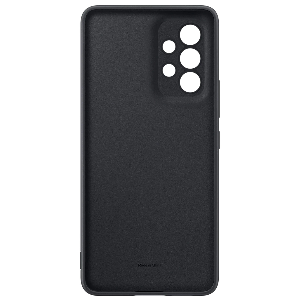 Чохол до мобільного телефона Samsung Silicone Cover Samsung Galaxy A53 EF-PA536TBEGRU Black (EF-PA536TBEGRU) - зображення 5