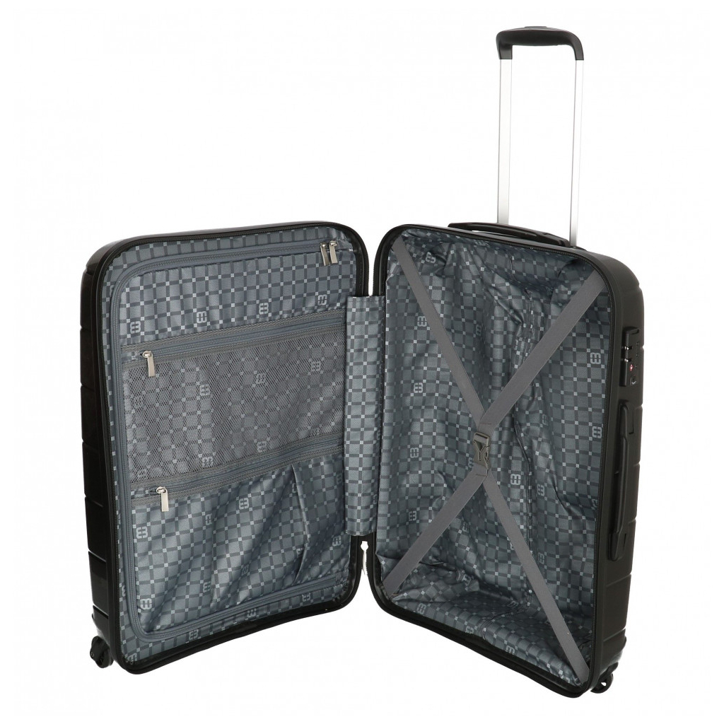 Валіза Enrico Benetti Denver Black M (Eb18013 001-60) - зображення 4