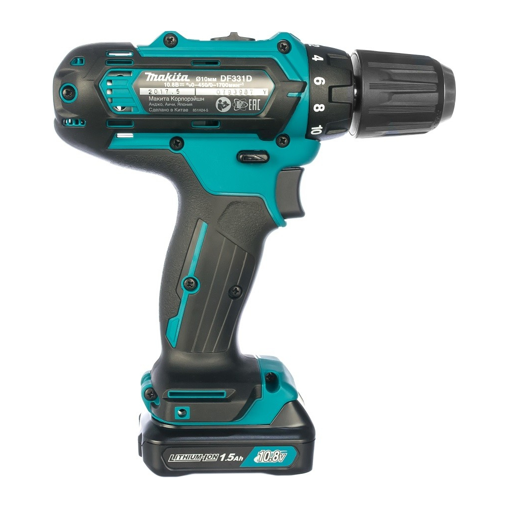 Шуруповерт Makita DF331DWAX6 - зображення 3