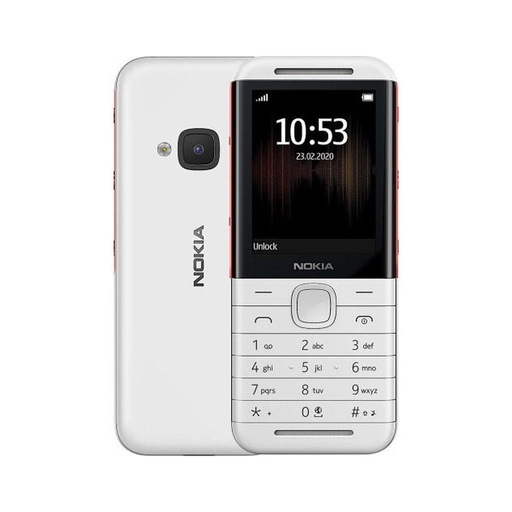Мобільний телефон Nokia 5310 DS 2024 White-Red - зображення 1
