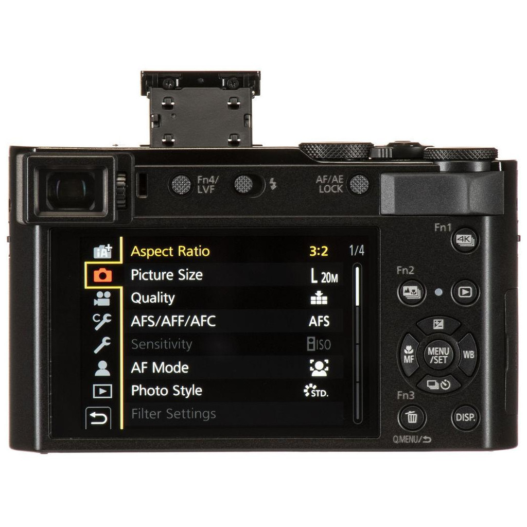 Цифровий фотоапарат Panasonic LUMIX DC-TZ200 Black (DC-TZ200EE-K) - зображення 3