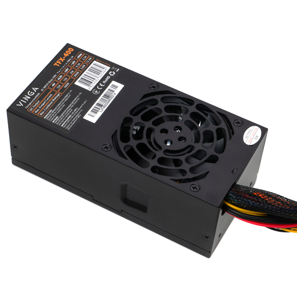 Блок живлення Vinga 400W ОЕМ (TFX-400) - зображення 5