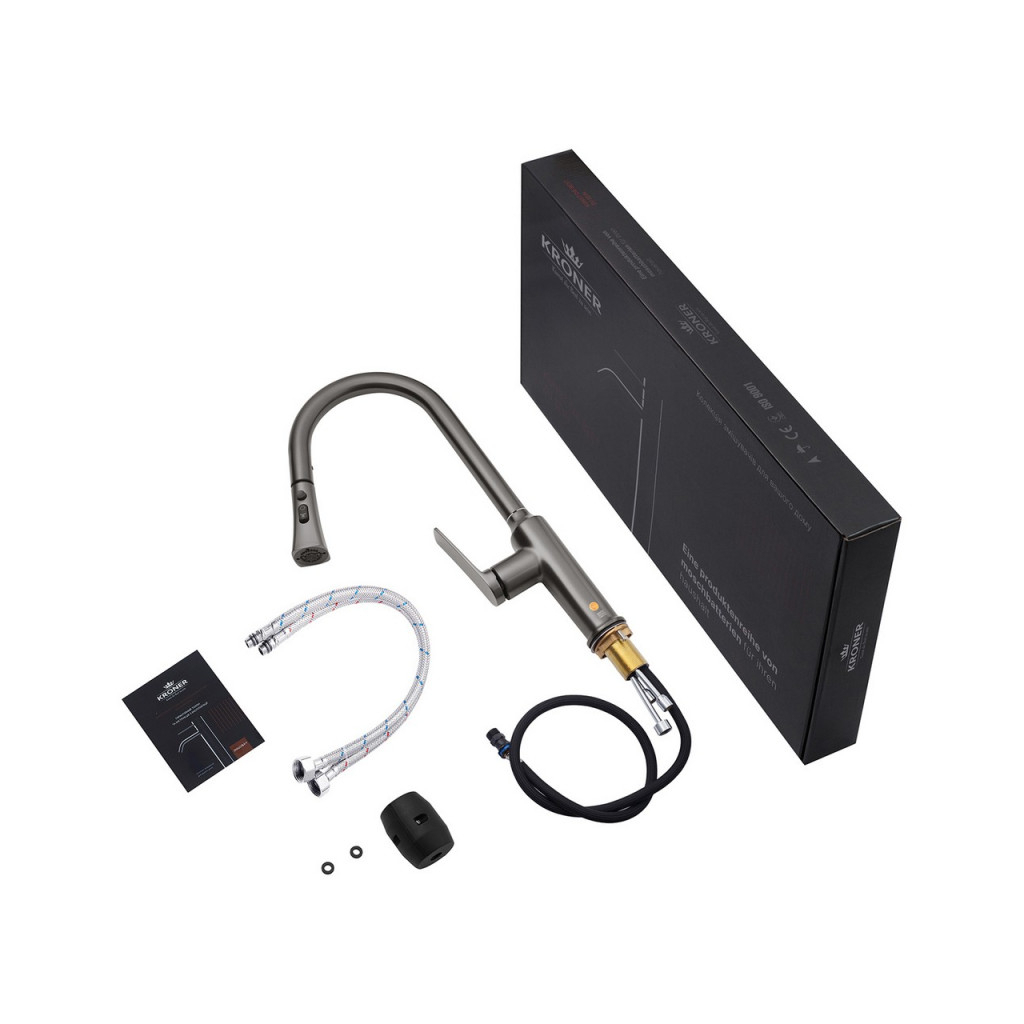 Змішувач Kroner KRP Makon-GRP030-T - зображення 7