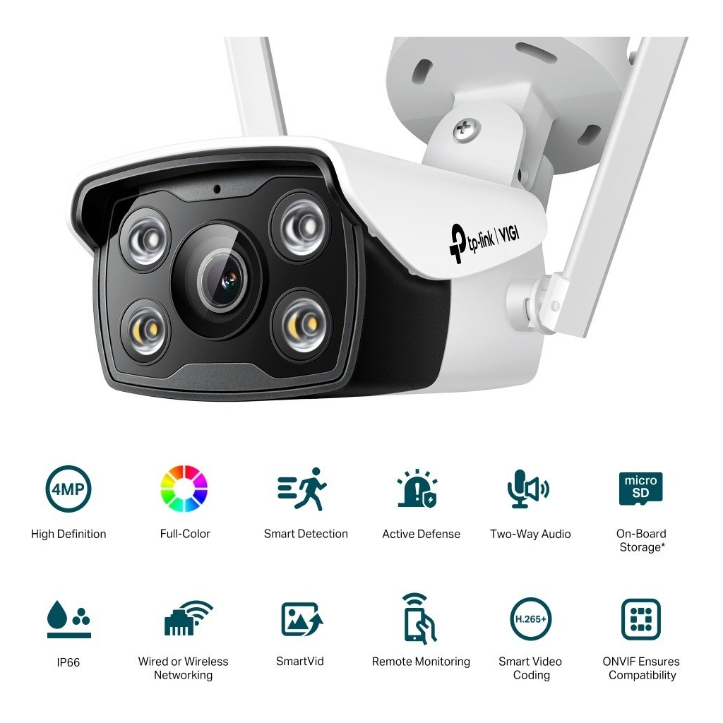 Камера відеоспостереження TP-Link VIGI C340-W-4 - зображення 3