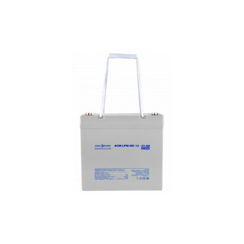 Батарея до ДБЖ LogicPower LPM MG 12В 45Ah (6559) - зображення 5