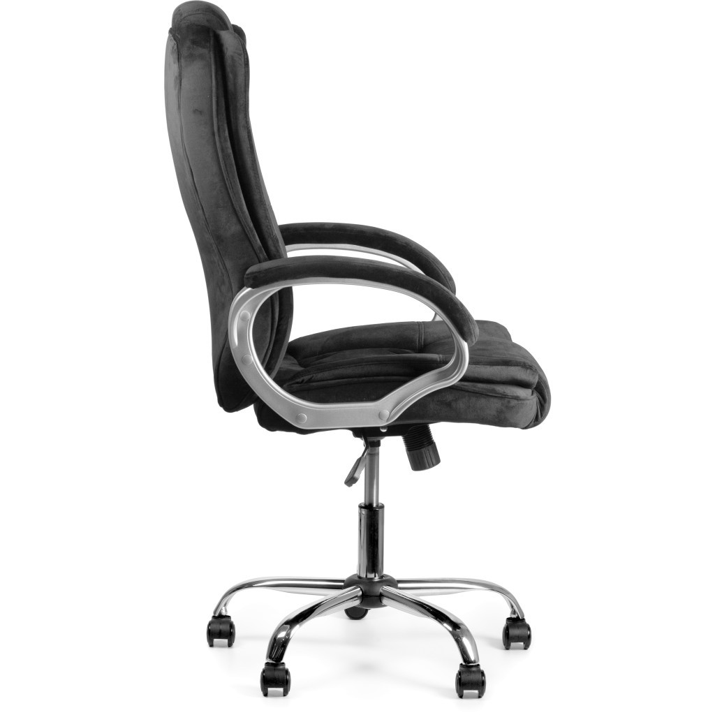 Офісне крісло Barsky Soft Microfiber Black (Soft-04) - зображення 2