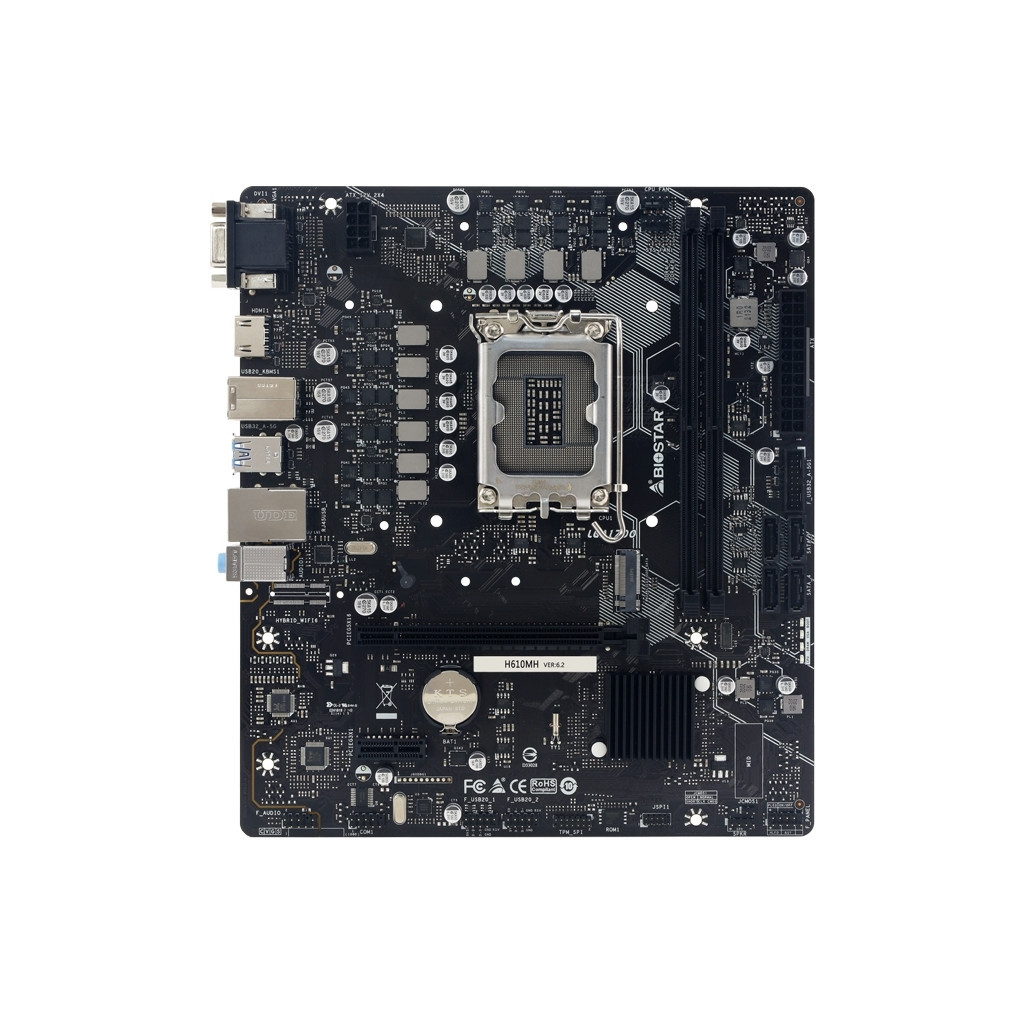 Материнська плата Biostar H610MH - зображення 1