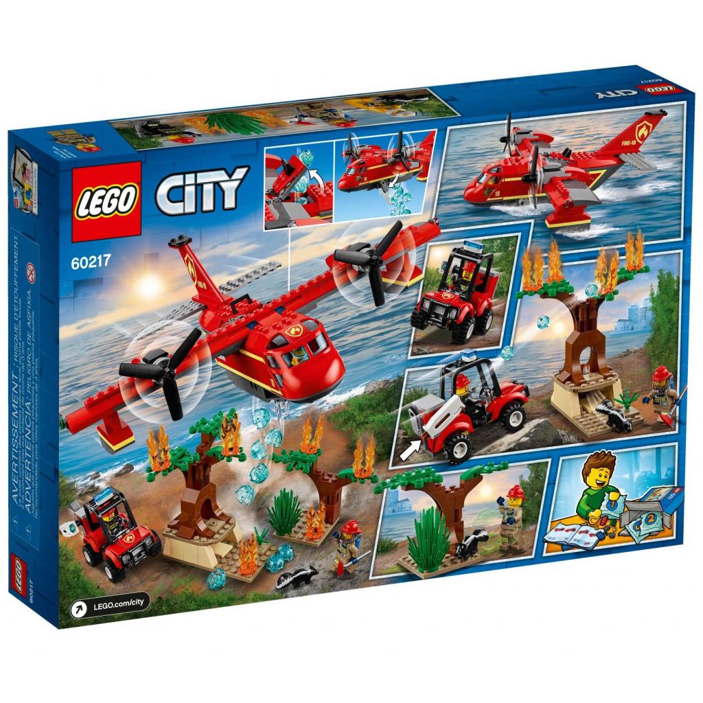 Конструктор LEGO City Пожежний літак 363 деталі (60217) - зображення 3