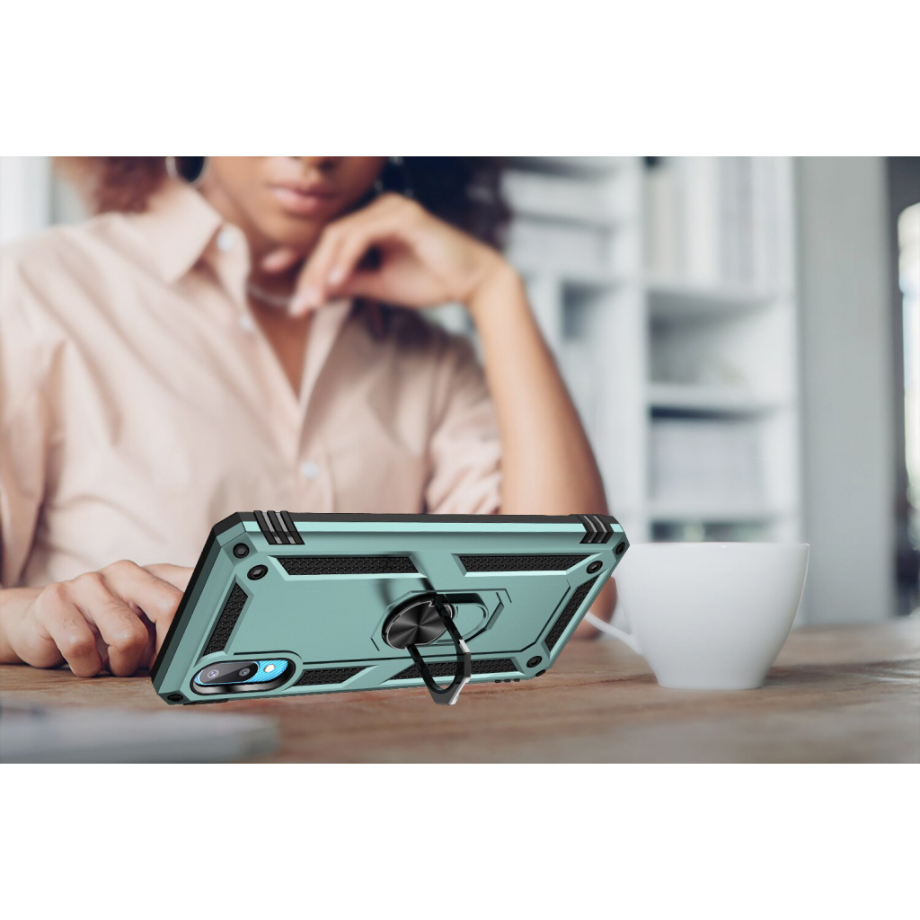 Чохол до мобільного телефона BeCover Military Samsung Galaxy A02 SM-A022 / M02 SM-M022 Dark Green (706641) - зображення 5