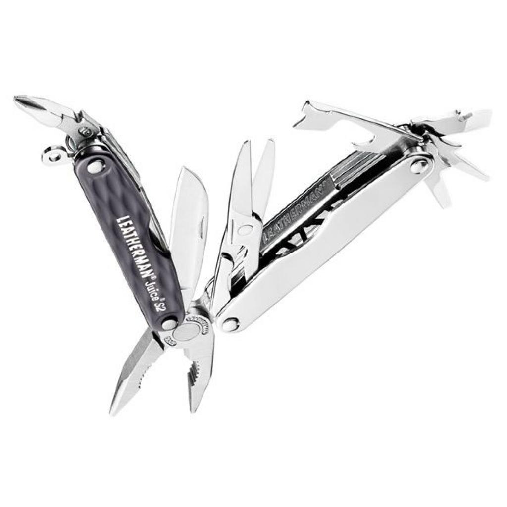 Мультитул Leatherman Juice S2 - GRANITE GRAY, картонна коробка (831943) - зображення 3