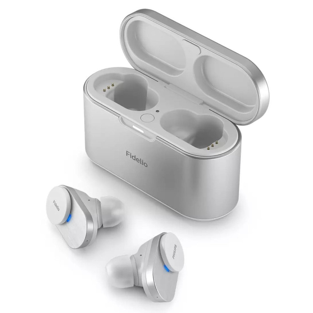 Навушники Philips Fidelio T1 TWS ANC Pro+ Hi-Res IPX4 White (T1WT/00) - зображення 1