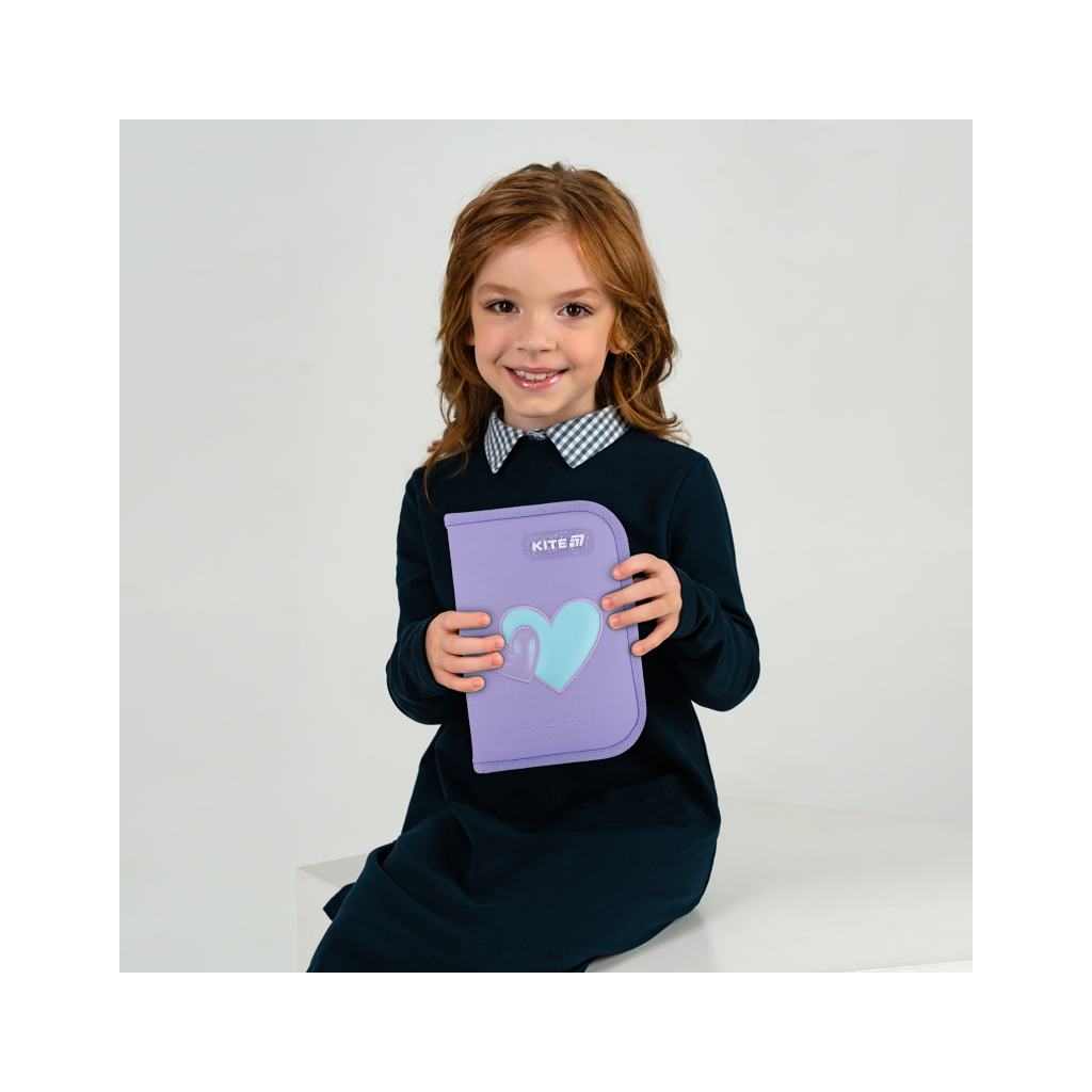 Пенал Kite 622 Awesome, 1 відділення, 2 відворот (K25-622-5) - зображення 7