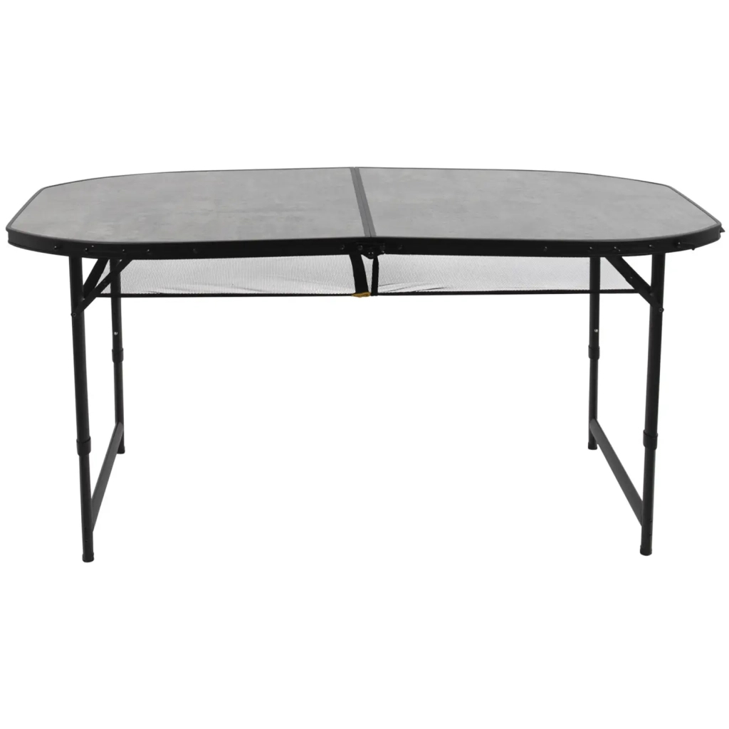 Туристичний стіл Bo-Camp Northgate Oval 150x80 cm Black/Grey (1404188) - зображення 2