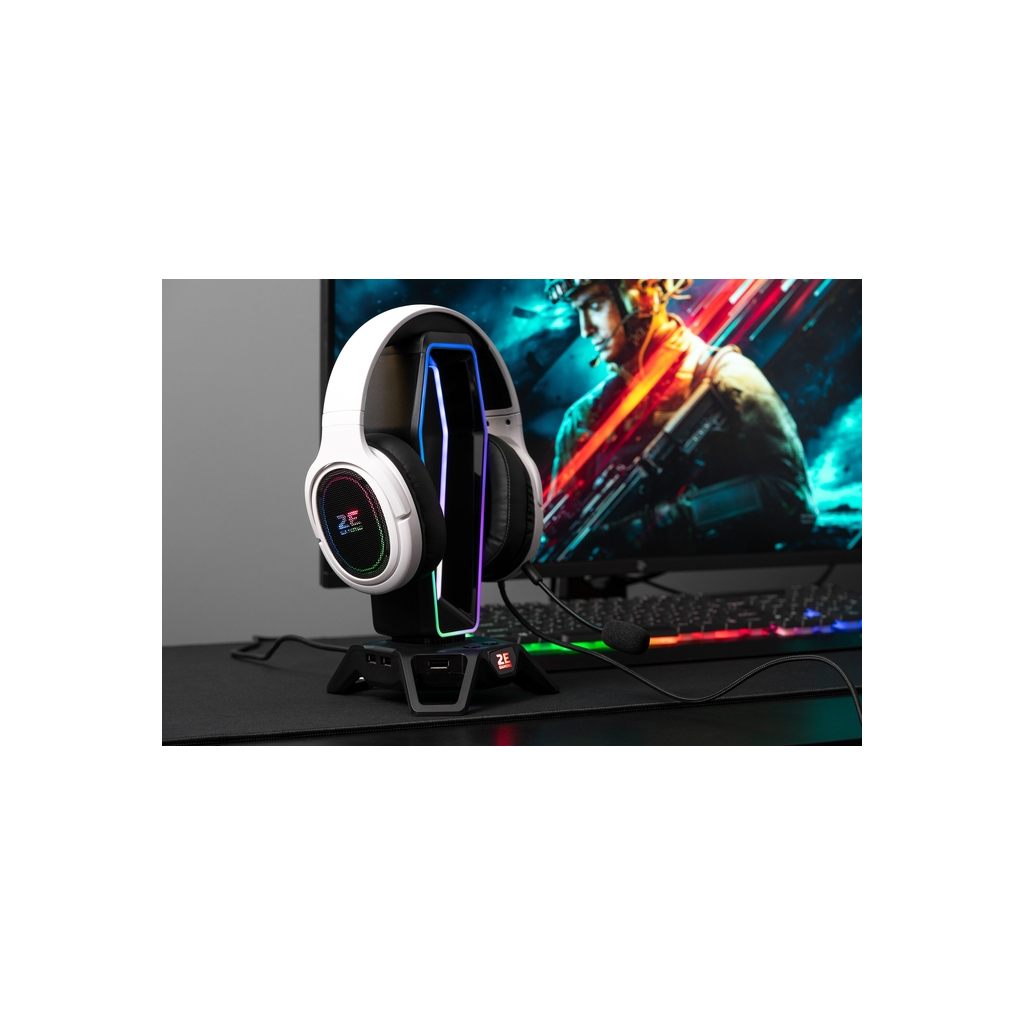 Підставка для гарнітури 2E Gaming GST310 RGB USB Black (2E-GST310UB) - зображення 5