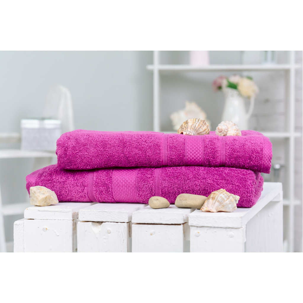 Рушник MirSon набір банних 5081 Elite SoftNess Plum 50х90, 70х140 (2200003960853) - изображение 2