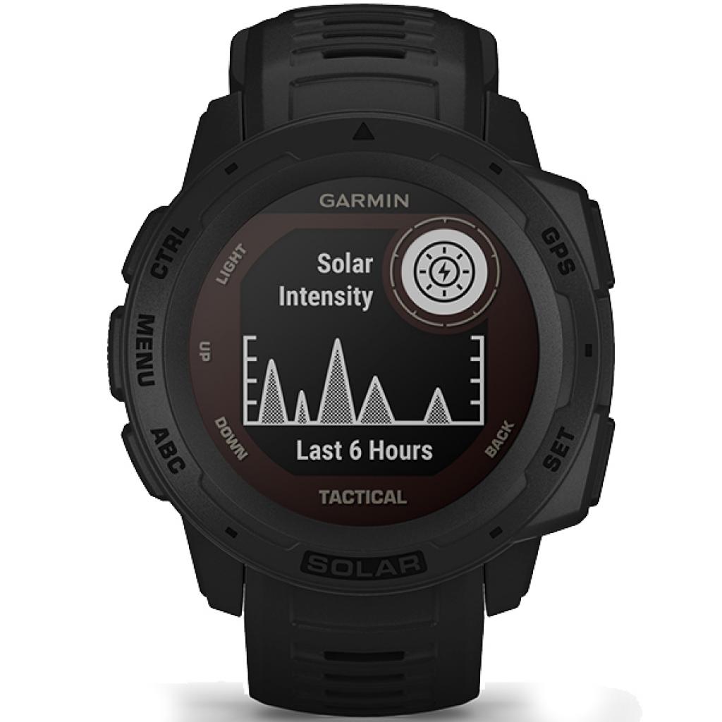 Смарт-годинник Garmin Instinct Solar, Tactical Edition, Black (010-02293-03) - зображення 7