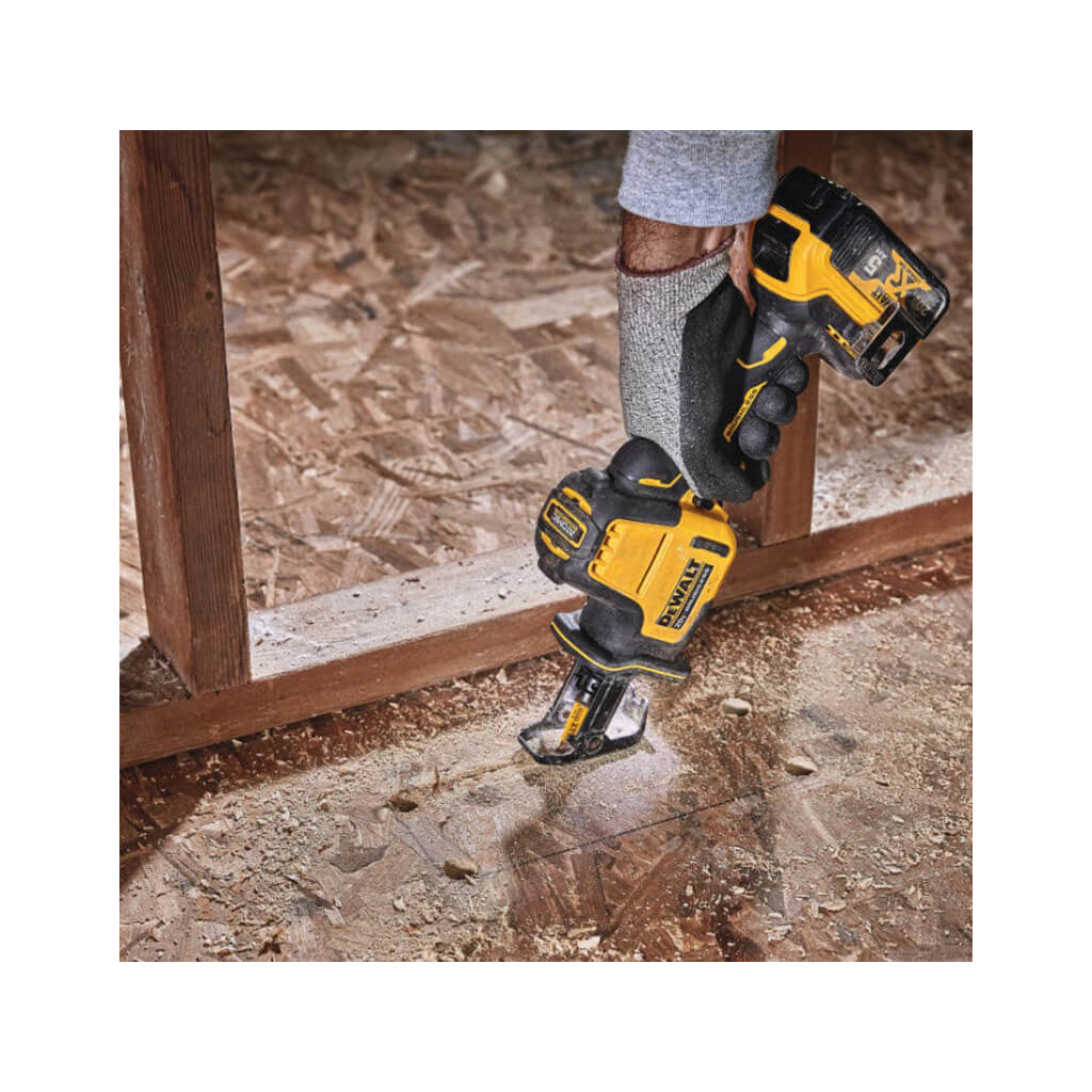 Шабельна пила DeWALT 18V XR, Li-lon, 2x4Ah, 0 - 2800 хід/хв, TSTAK (DCS369M2) - зображення 9