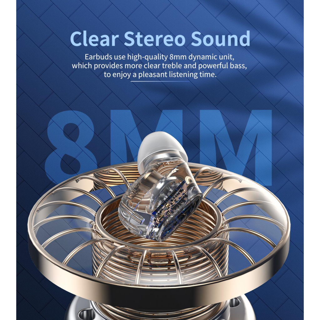 Навушники Choetech TWS Small Cube Purple (BH-T23-PU) - зображення 3