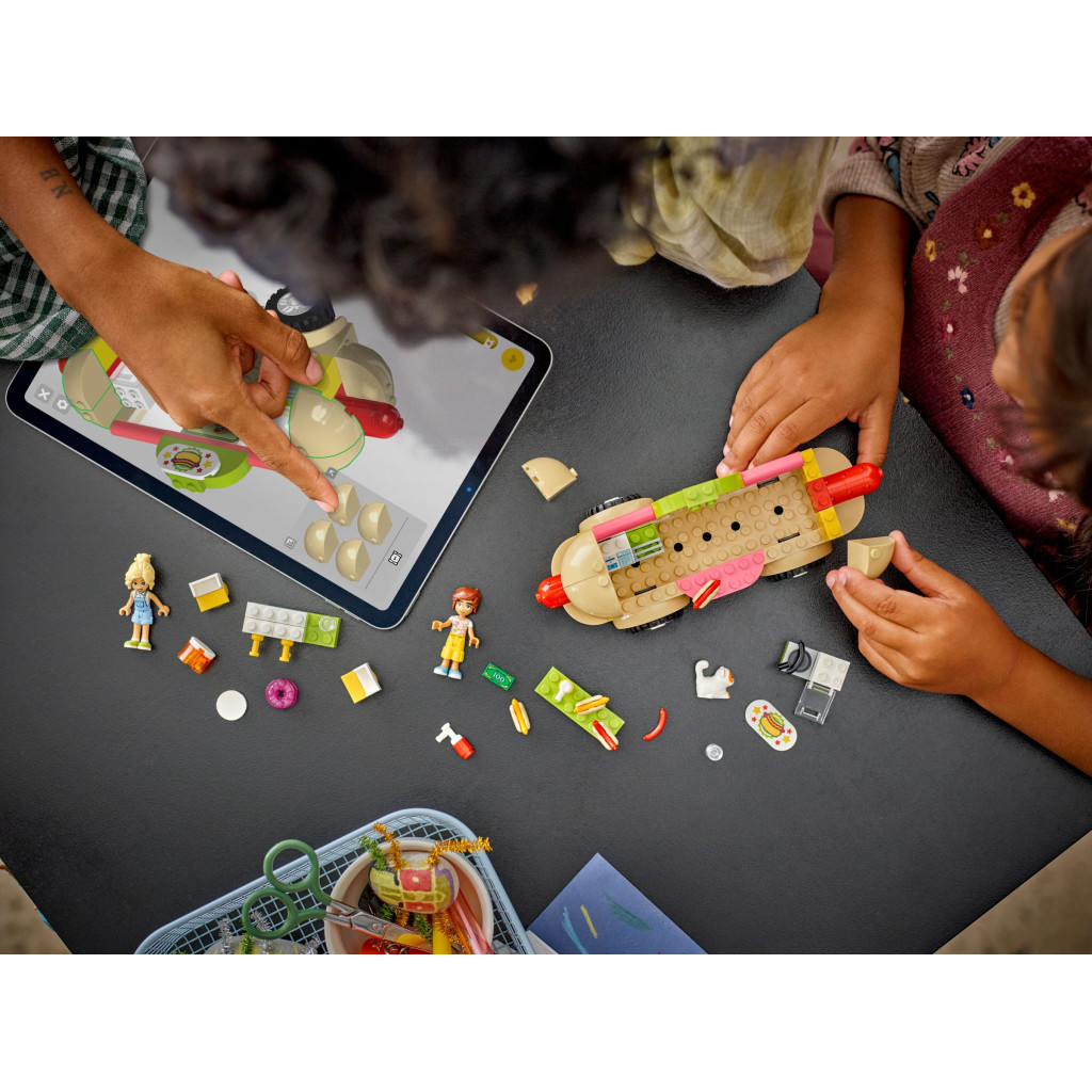 Конструктор LEGO Friends Вантажівка із гот-доґами 100 деталей (42633) - зображення 8