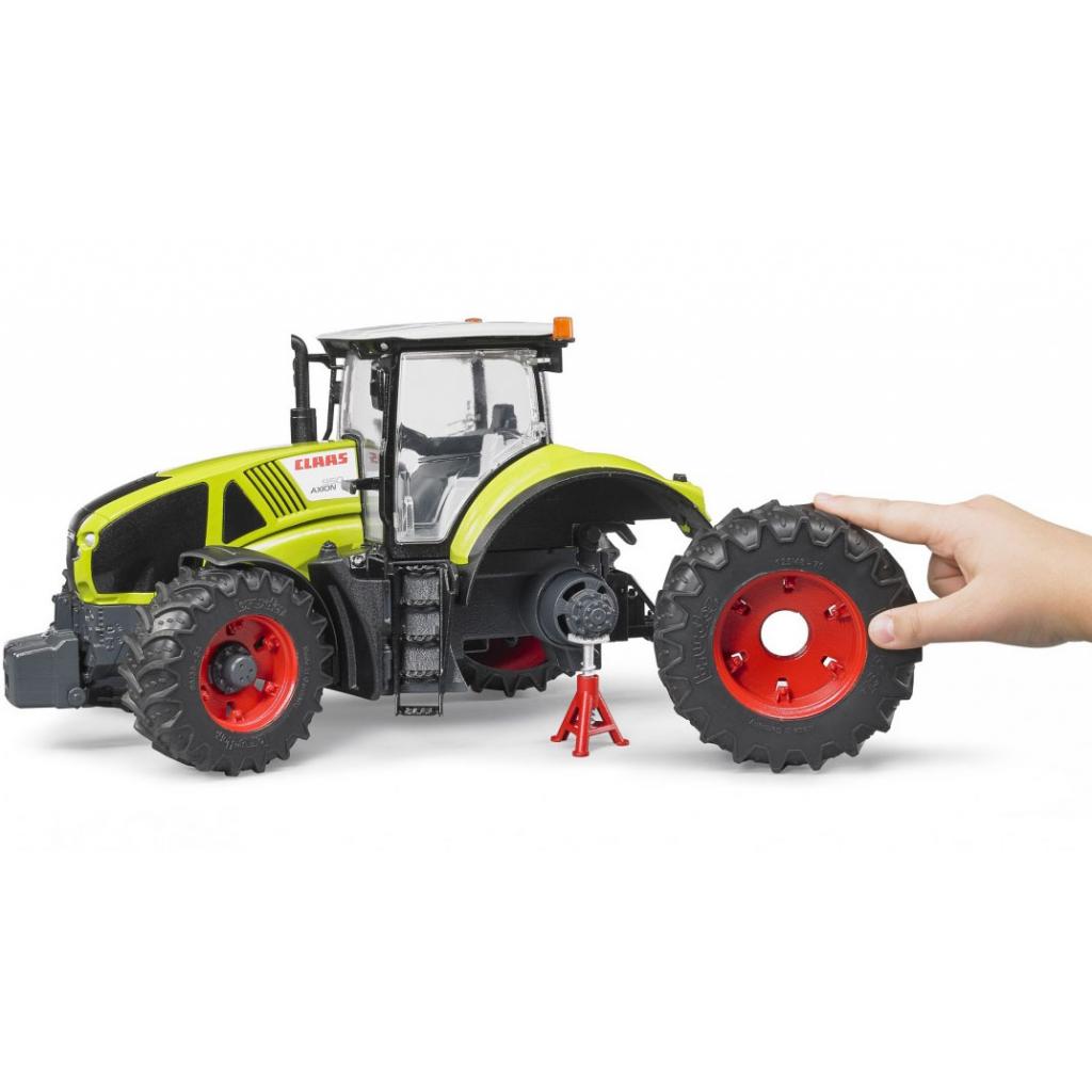 Спецтехніка Bruder трактор Claas Axion 950 з навантажувачем (03013) - зображення 7