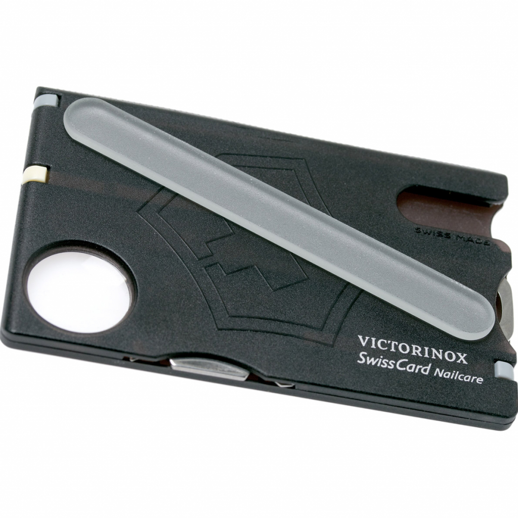 Мультитул Victorinox SwissCard NailCare Transparent Black (0.7240.T3) - зображення 3