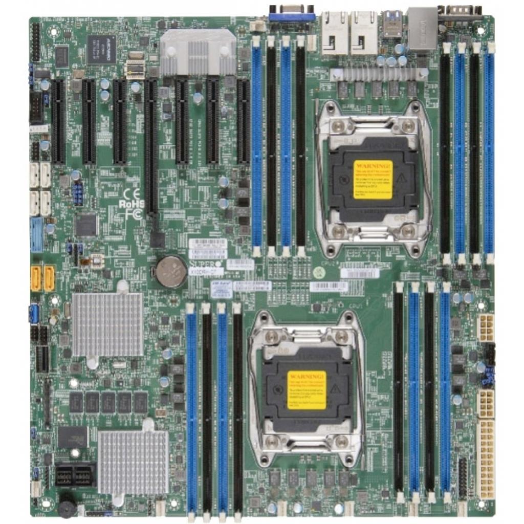 Серверна материнська плата Supermicro X10DRH-C-O - зображення 1