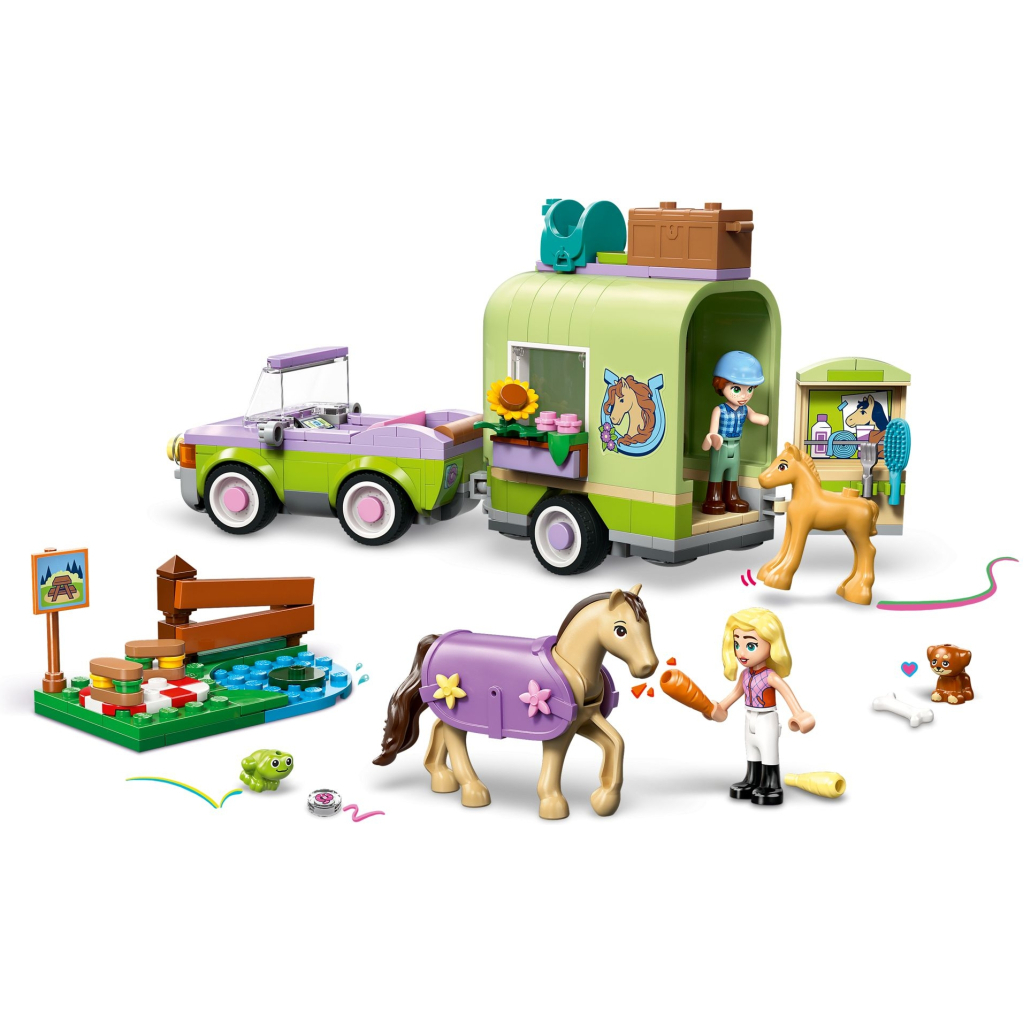 Конструктор LEGO Friends Причіп для коня й лошати (42695) - picture 3