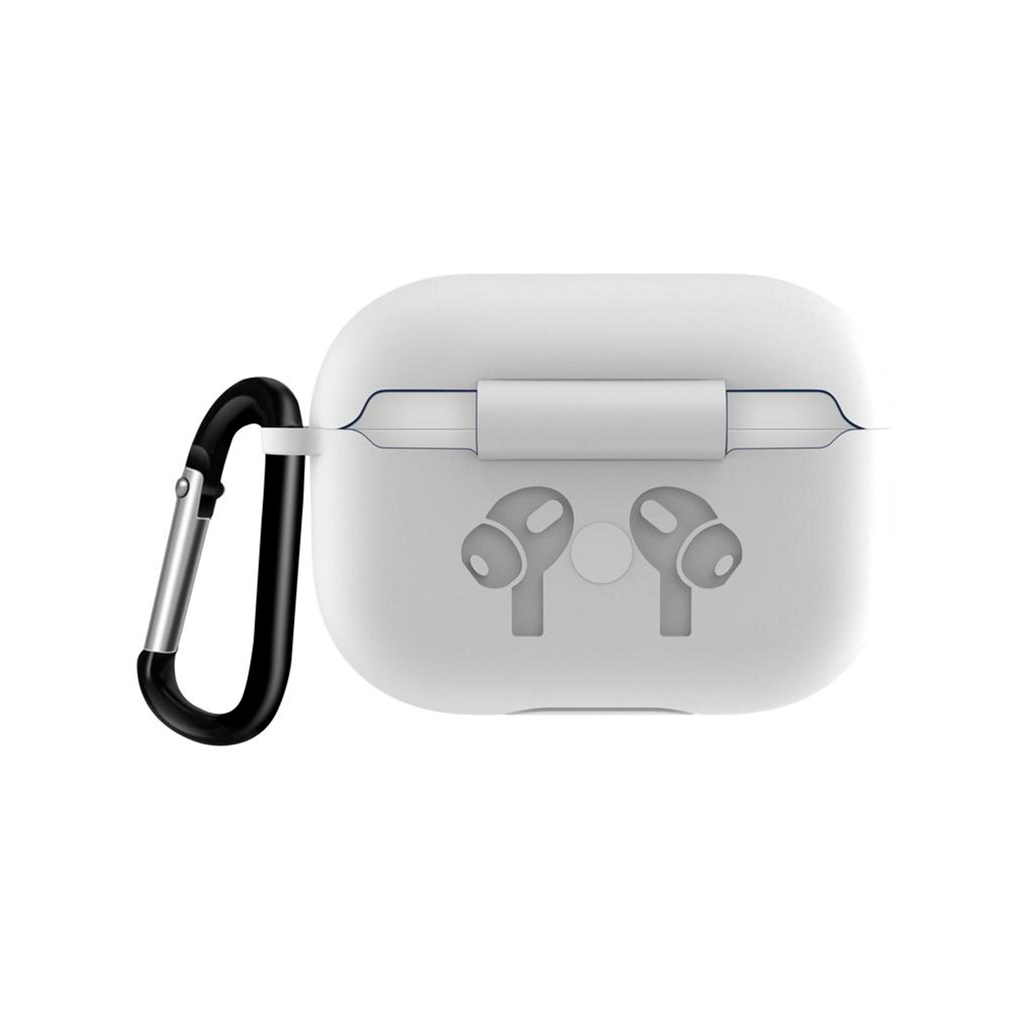 Чохол для навушників BeCover Silicon Protection для Apple AirPods Pro White (704505) - зображення 2