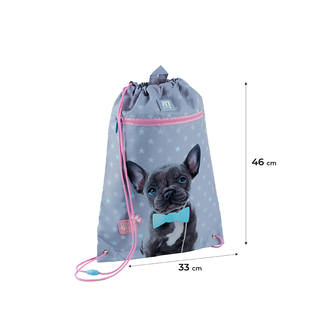 Сумка для взуття Kite Studio Pets Сіра (SP24-601M-3) - зображення 2