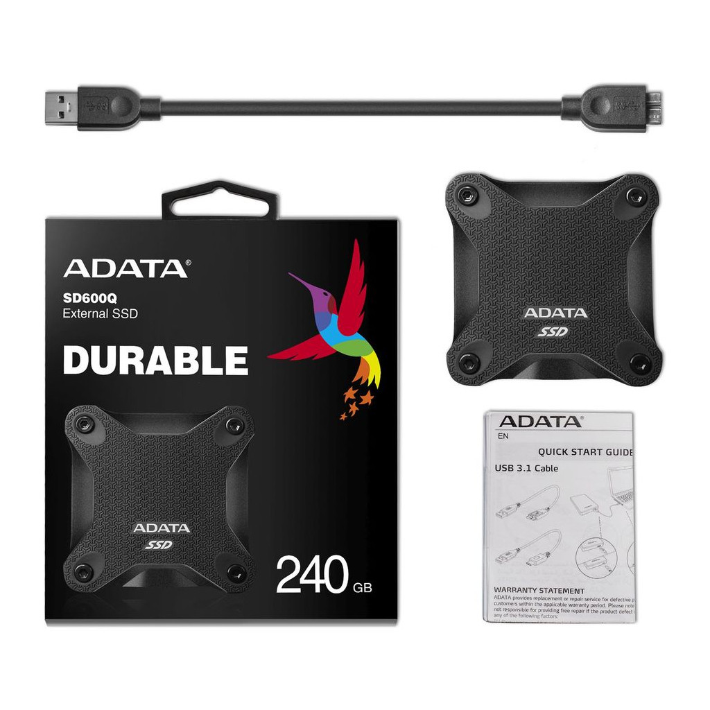 Накопичувач SSD USB 3.2 240GB ADATA (ASD600Q-240GU31-CBK) - зображення 5