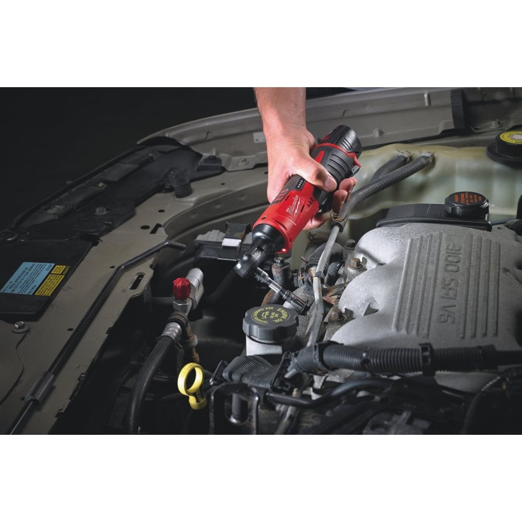 Гайковерт Milwaukee кутовий 3/8", M12 IR-201B, 47Нм, 2x2Ah (4933441720) - изображение 7