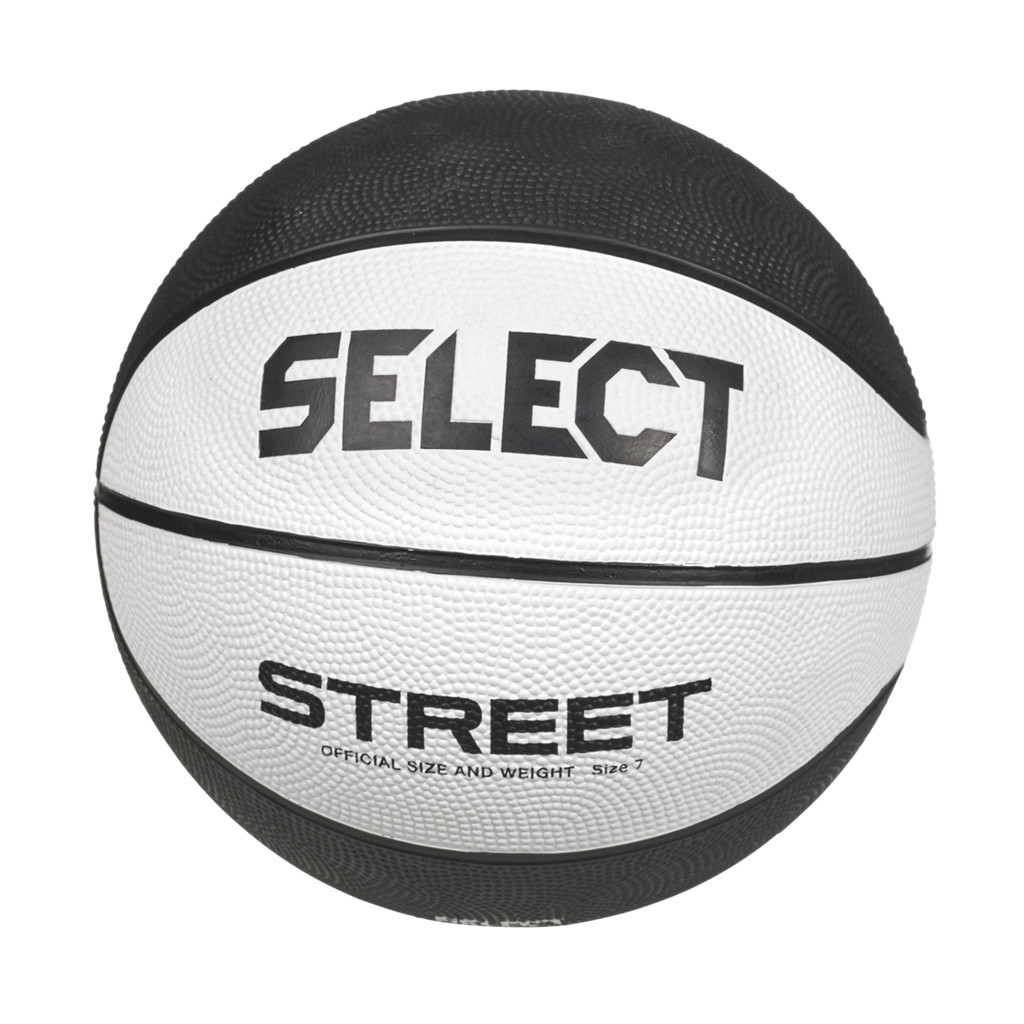 М'яч баскетбольний Select Basketball Street v23 біло-чорний 205570-126 №5 (5703543314126) - зображення 1