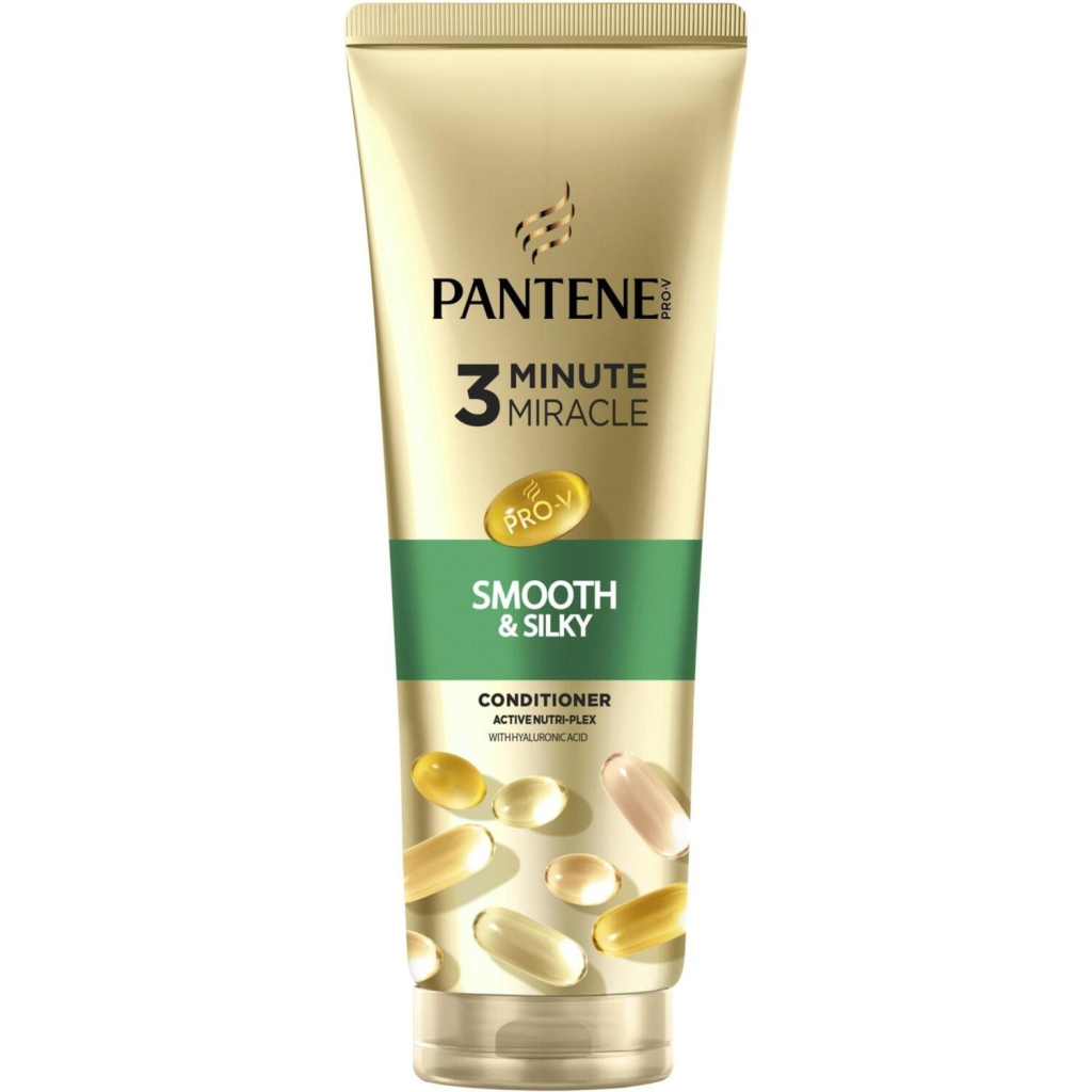 Кондиціонер для волосся Pantene Pro-V 3 Minute Miracle Гладке та шовковисте 220 мл (8700216823609) - зображення 1