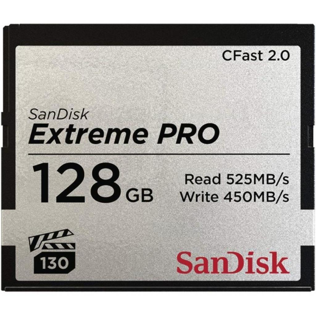 Карта пам'яті SanDisk 128GB Compact Flash eXtreme Pro (SDCFSP-128G-G46D) - зображення 1