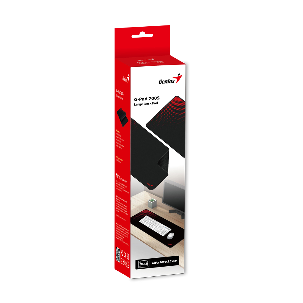 Килимок для мишки Genius G-Pad 700S Black (31250021400) - зображення 4