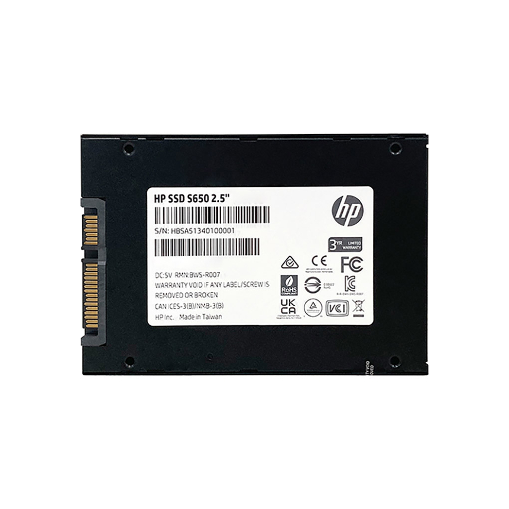 Накопичувач SSD 2.5" 240GB S650 HP (345M8AA) - зображення 4