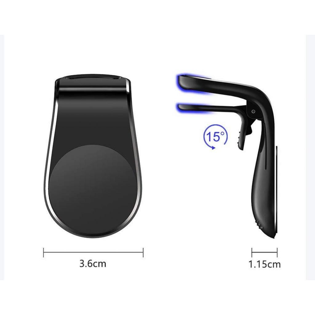 Універсальний автотримач XoKo RM-C70 Flat Magnetic space grey (XK-RM-C70-SPGR) - зображення 6