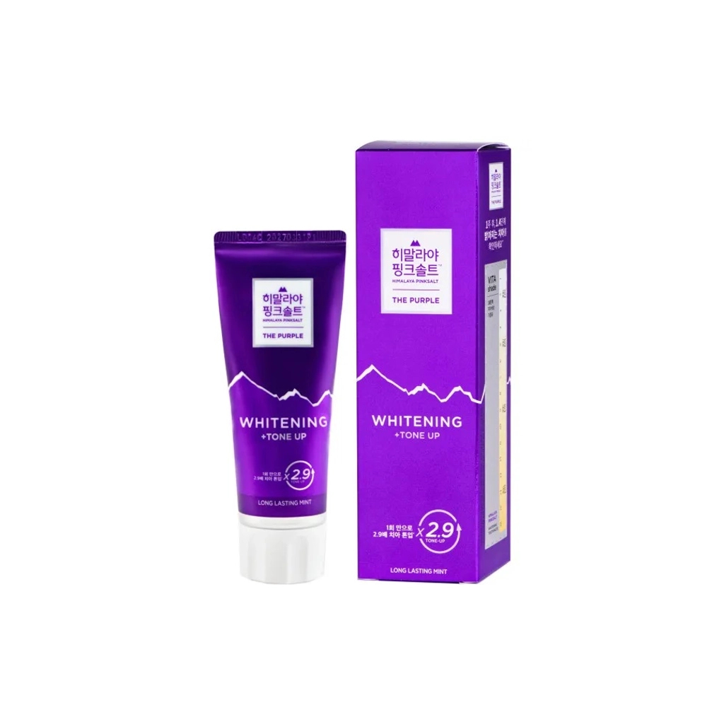 Зубна паста LG LG Bamboosalt The Purple Відбілююча 100 г (8809949543034) - зображення 1