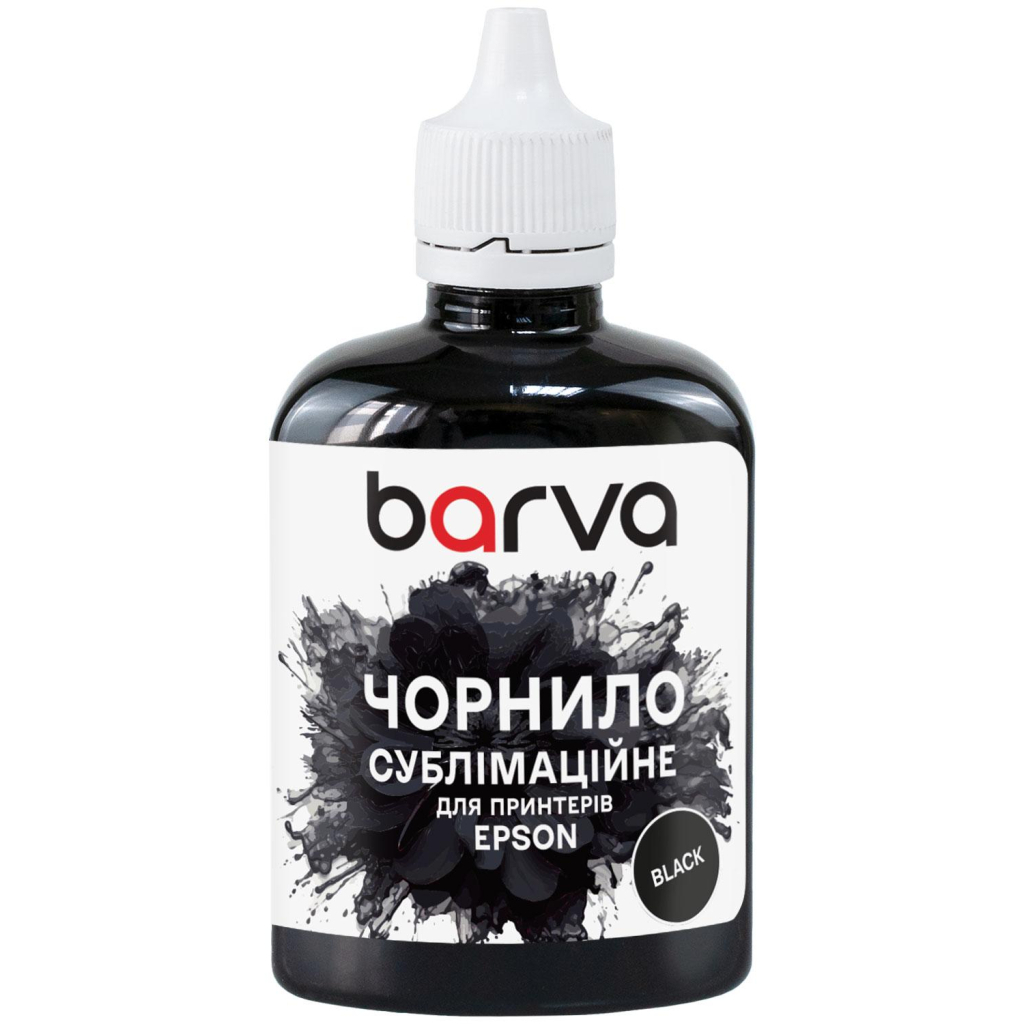 Чорнило Barva Epson sublimation 100 мл, Black (SUB-912) - зображення 1