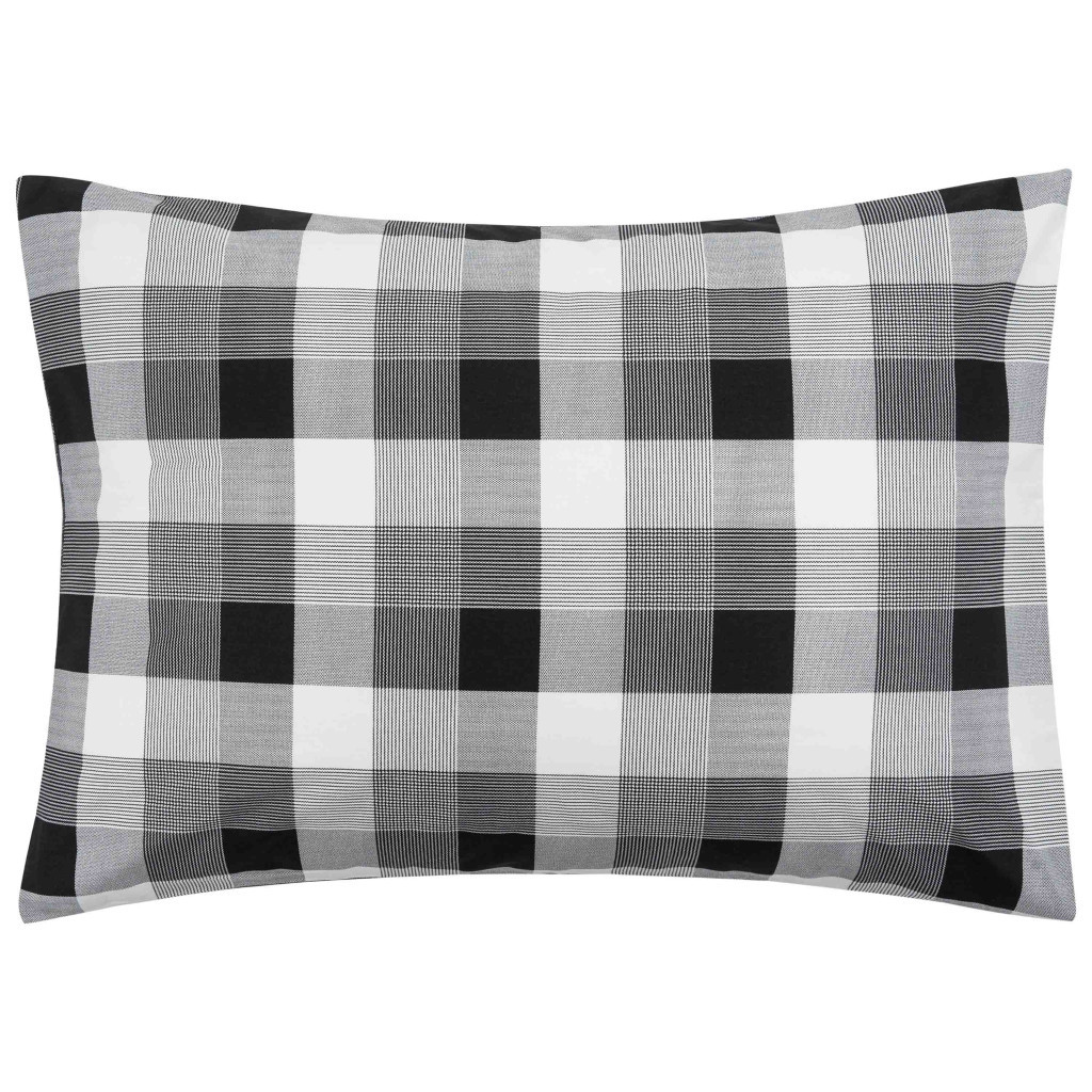 Постільна білизна Ardesto Gloria сатин квадрати сірий євро 200х220 (ART2022SR) - зображення 5