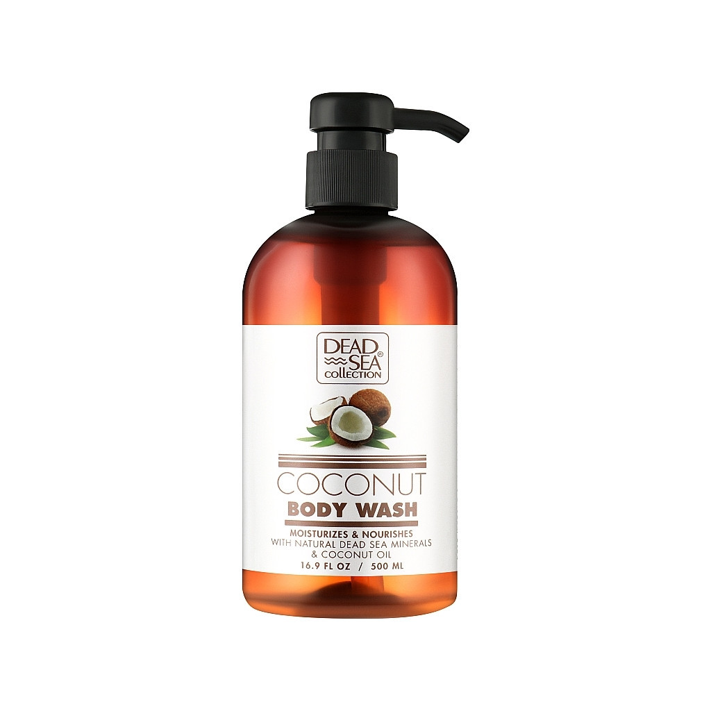 Гель для душу Dead Sea Collection з мінералами Мертвого моря та олією кокоса 500 мл (7290119481422) - зображення 1