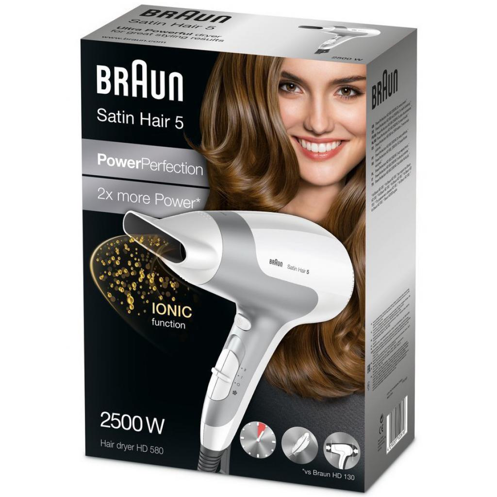 Фен Braun Satin Hair 5 HD580 - зображення 3