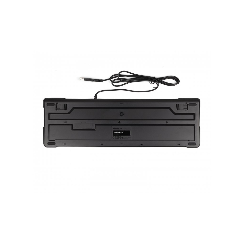 Клавіатура A4Tech KR-750-BLACK-US (4711421805827) - зображення 4
