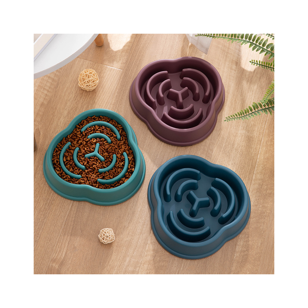 Посуд для собак WahoPet slow feeder миска-лабіринт (коричнева) (2700000021187) - зображення 2