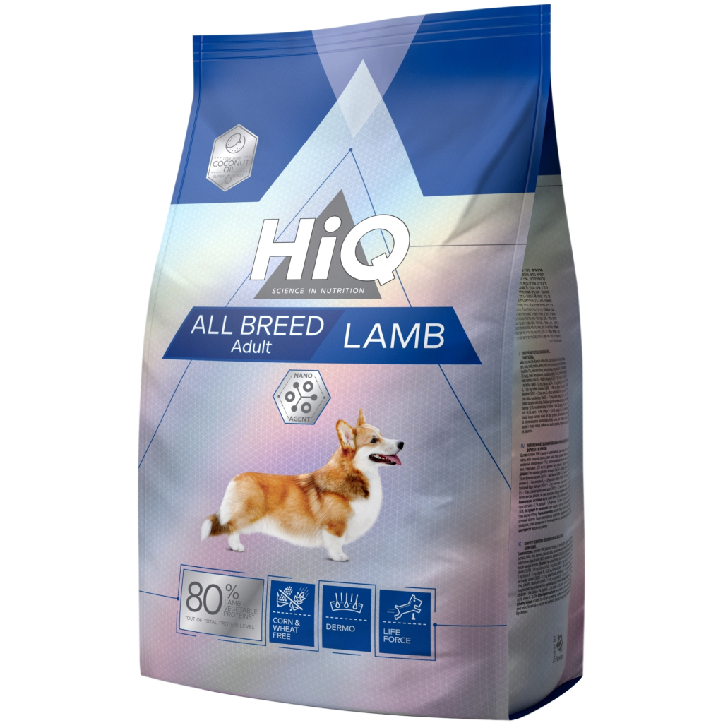 Сухий корм для собак HiQ All Breed Adult Lamb 2.8 кг (HIQ46479) - зображення 1
