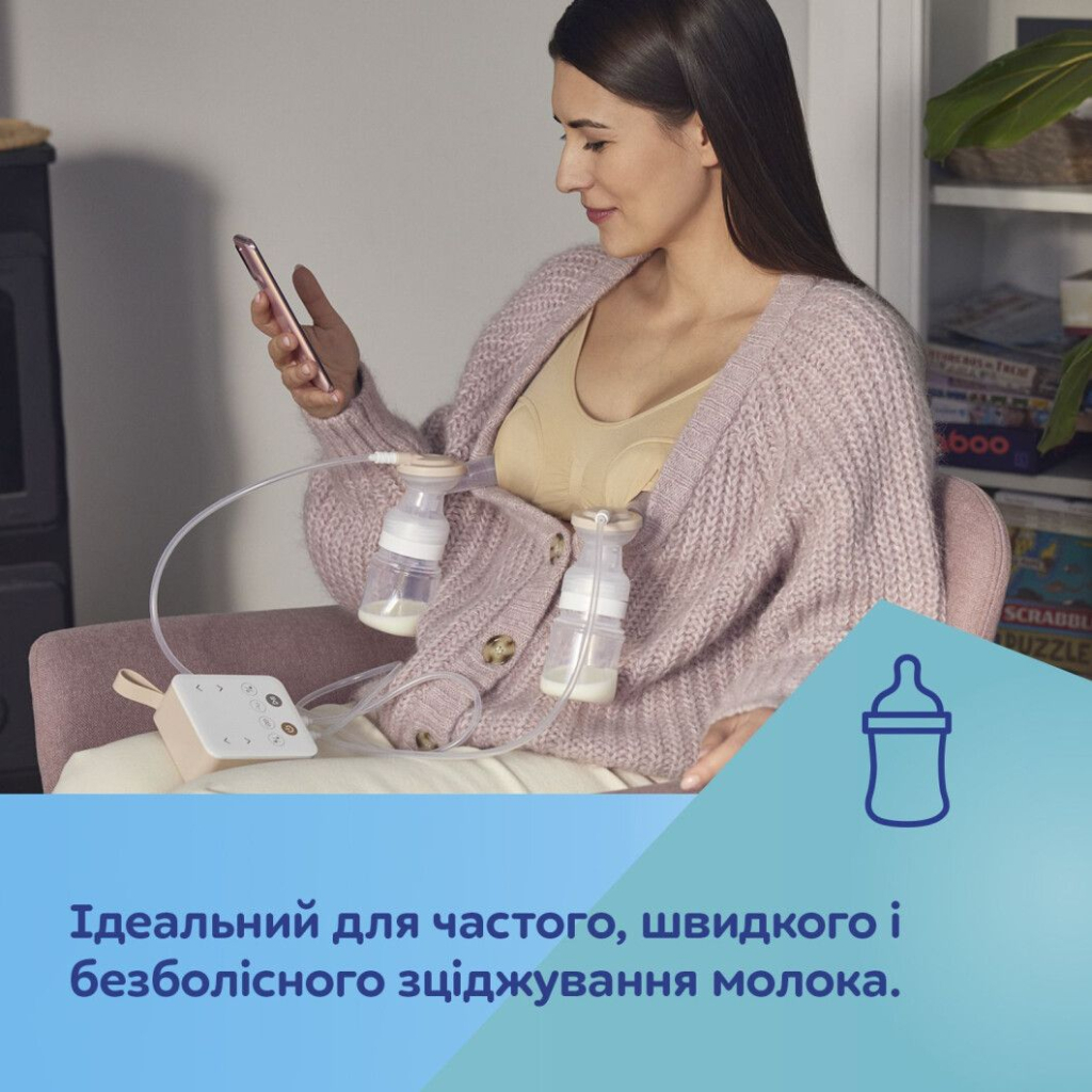 Молоковідсмоктувач Canpol babies електричний подвійний ExpressCare (12/212) - изображение 9