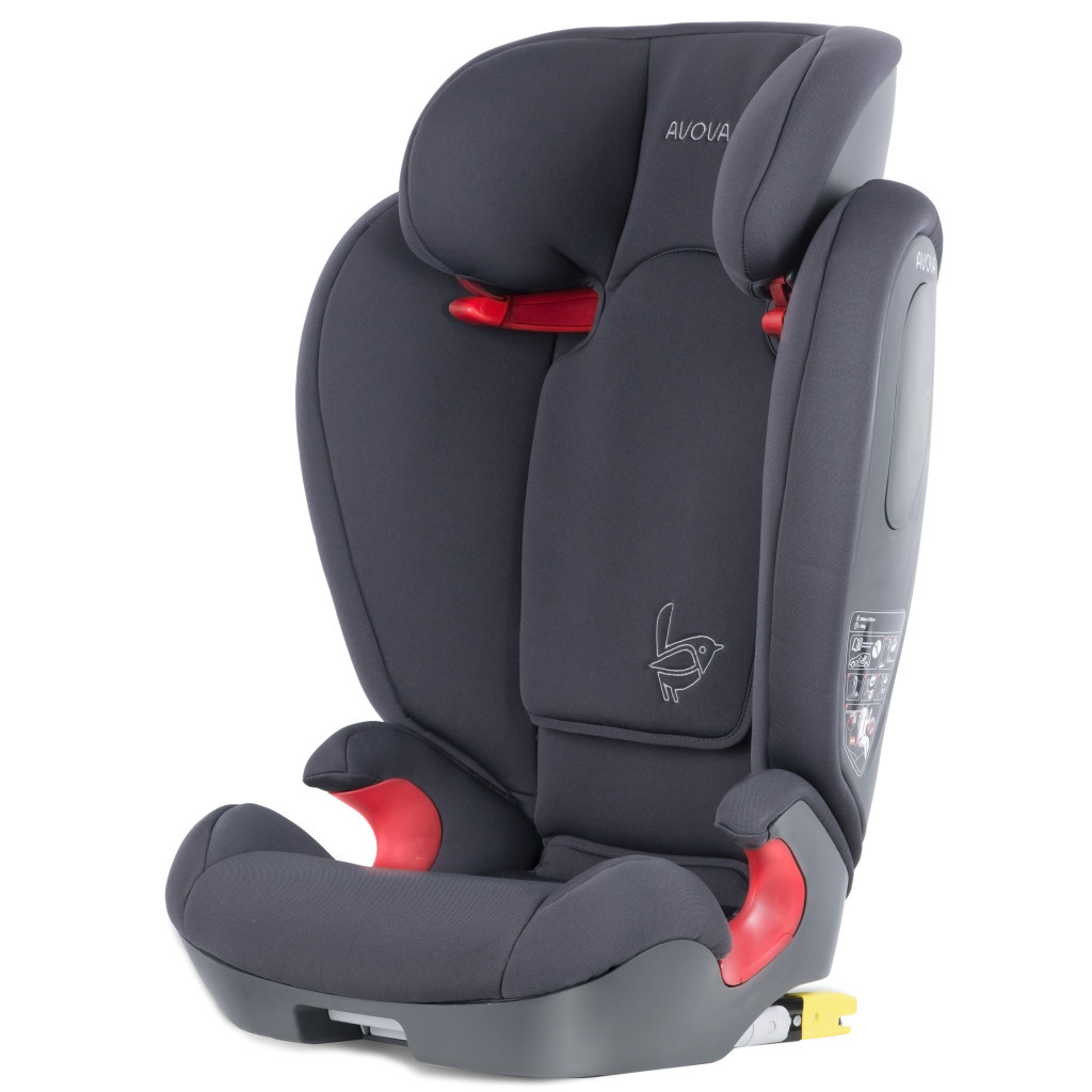Автокрісло Avova Star Fix i-Size 15-36 кг Koala Grey (4260621461079) - зображення 1