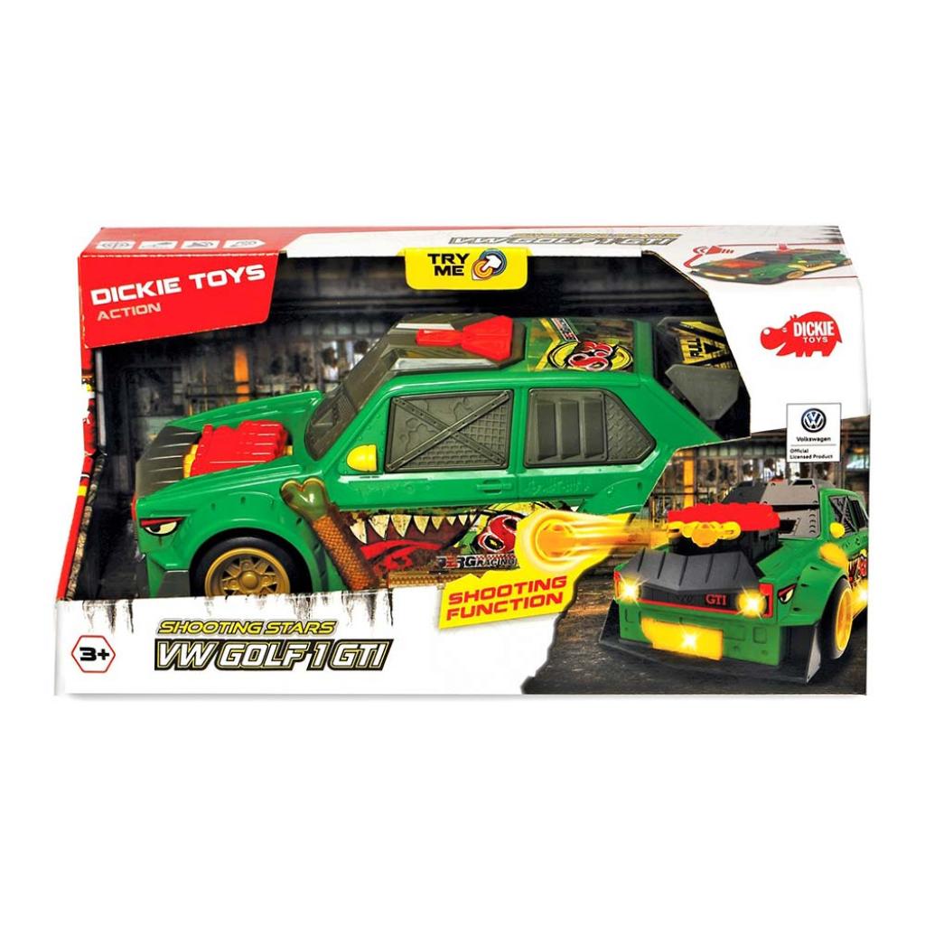 Машина Dickie Toys Швидкісний автомобіль «VW Гольф 1 GTI. Стріляючі зірки, з фу (3755003) - зображення 3