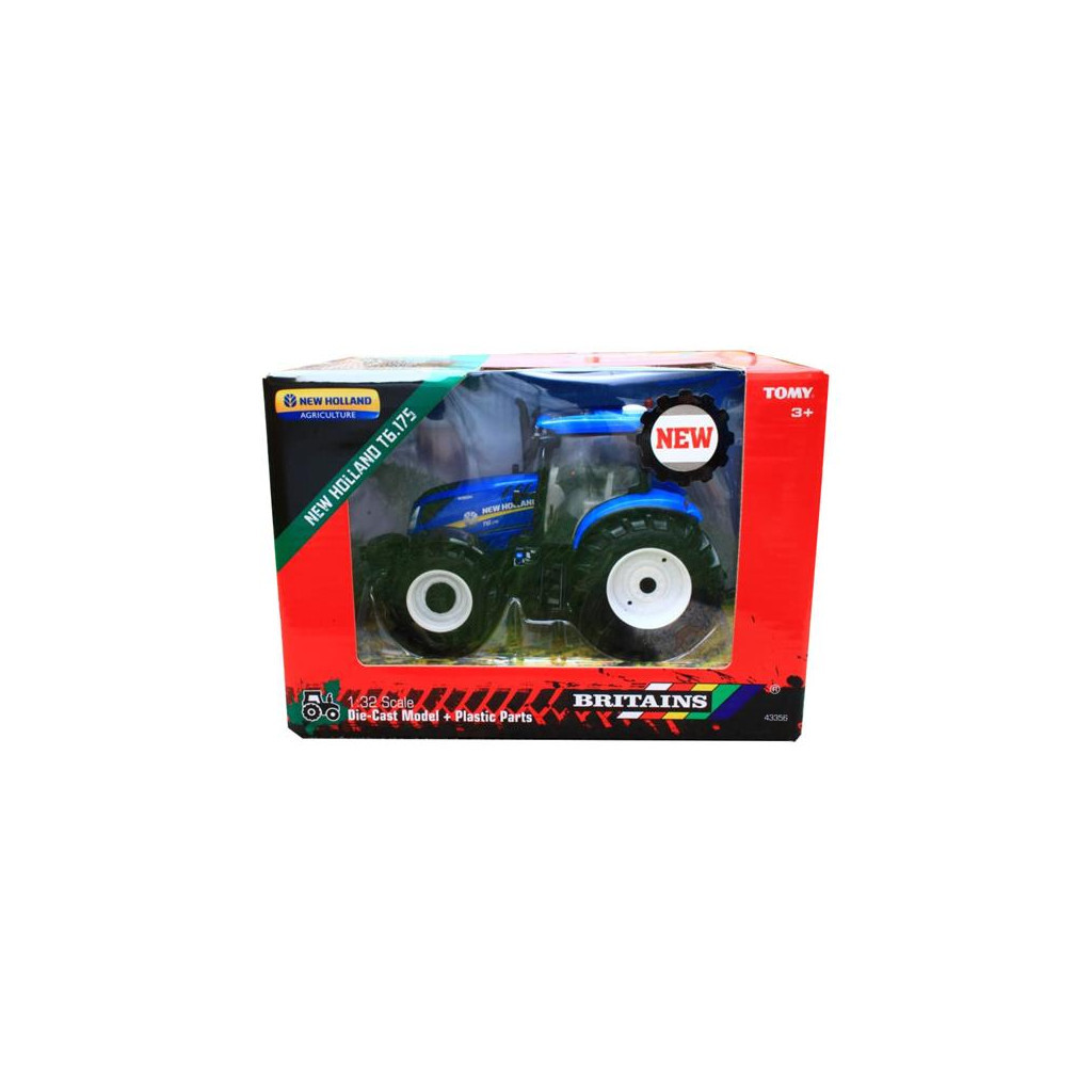 Спецтехніка Britains Трактор New Holland T6.180, 1:32 (43356) - зображення 5